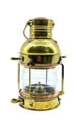 Nostaljik Görünümlü Pirinç Gaz Yağı Lambası