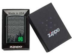 Zippo Binary Clover Design Çakmak