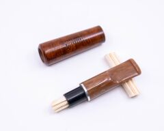 Şahin Toscanello Backwoods Filtreli Puro Ağızlığı - Kahverengi