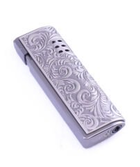 Promise İşlemeli Gunmetal Çakmak