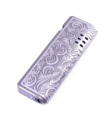 Promise İşlemeli Gunmetal Çakmak