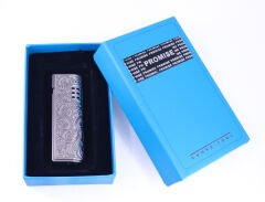 Promise İşlemeli Gunmetal Çakmak