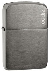 Zippo 1941 Black Ice Çakmak Logolu