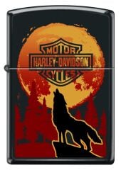 Zippo Harley-Davidson Howling Wolf Dizayn Çakmak