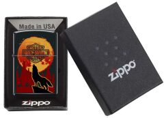 Zippo Harley-Davidson Howling Wolf Dizayn Çakmak