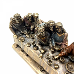 Hz İsa Son Akşam Yemeği - The Last Supper Heykel Biblo Dekor