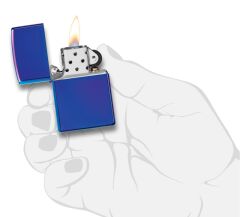 Zippo Classic İndigo Dizayn Çakmak