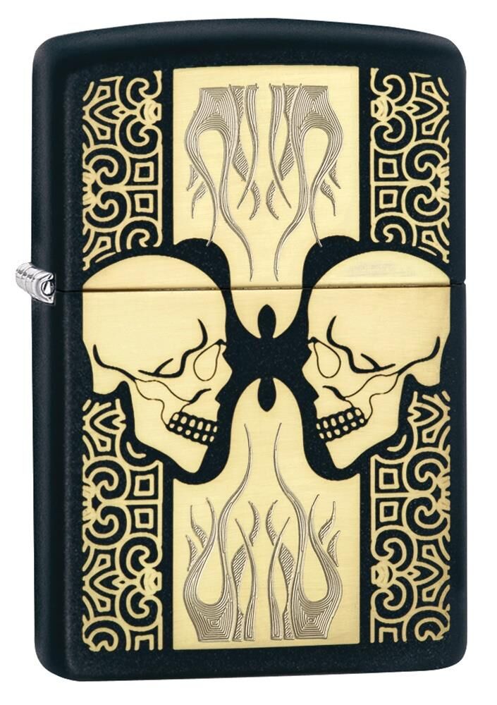 Zippo Twin Skulls Çakmak