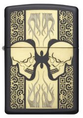 Zippo Twin Skulls Çakmak