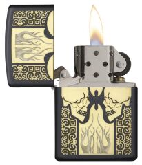 Zippo Twin Skulls Çakmak