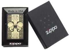 Zippo Twin Skulls Çakmak