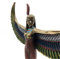 Antik Mısır Bereket ve Sağlık Tanrıçası İsis Heykel Biblo Dekor