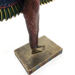 Antik Mısır Bereket ve Sağlık Tanrıçası İsis Heykel Biblo Dekor