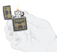Zippo Iron Stone Gilded Dizayn Çakmak