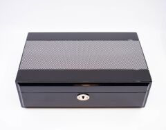 Cupey Humidor / Puro Saklama Kutusu Gri