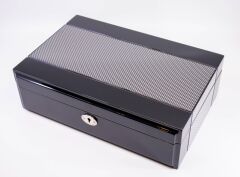 Cupey Humidor / Puro Saklama Kutusu Gri