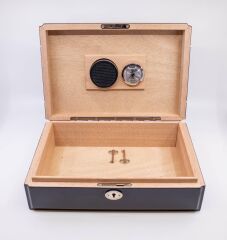 Cupey Humidor / Puro Saklama Kutusu Gri