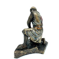 Baltalı Tapınak Şövalyesi Heykel Biblo Dekor