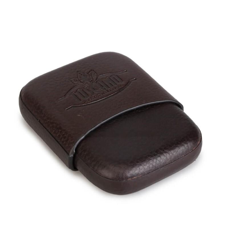 Toscano Deri Puro Kılıfı / Seyahat Humidoru