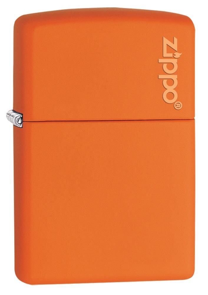 Zippo Logo Design Turuncu Çakmak