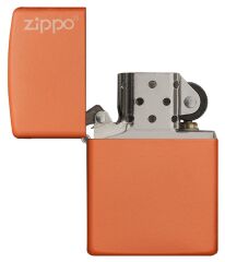 Zippo Logo Design Turuncu Çakmak