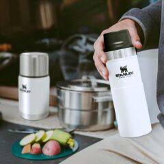 Stanley 0.47L Classic Trigger-Action Travel Termos Bardak - Polar