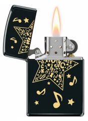 Zippo Music Star Dizayn Çakmak