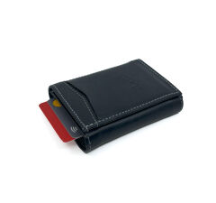 Bons Deri RFID Mekanizmalı Cüzdan - Siyah