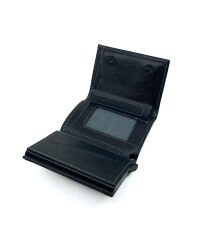 Bons Deri RFID Mekanizmalı Cüzdan - Siyah