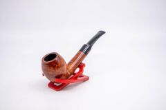 Şahin Kırmızı Yıldız Metal Filtreli Akrilik Saplı Pipo