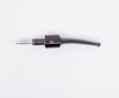 Şahin Kırmızı Yıldız Metal Filtreli Akrilik Saplı Pipo