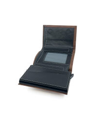 Kayader RFID Mekanizmalı Cüzdan - Kahverengi 002