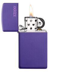 Zippo Purple Matte Slim Çakmak
