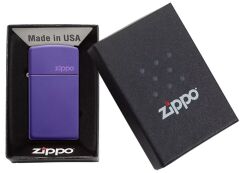 Zippo Purple Matte Slim Çakmak