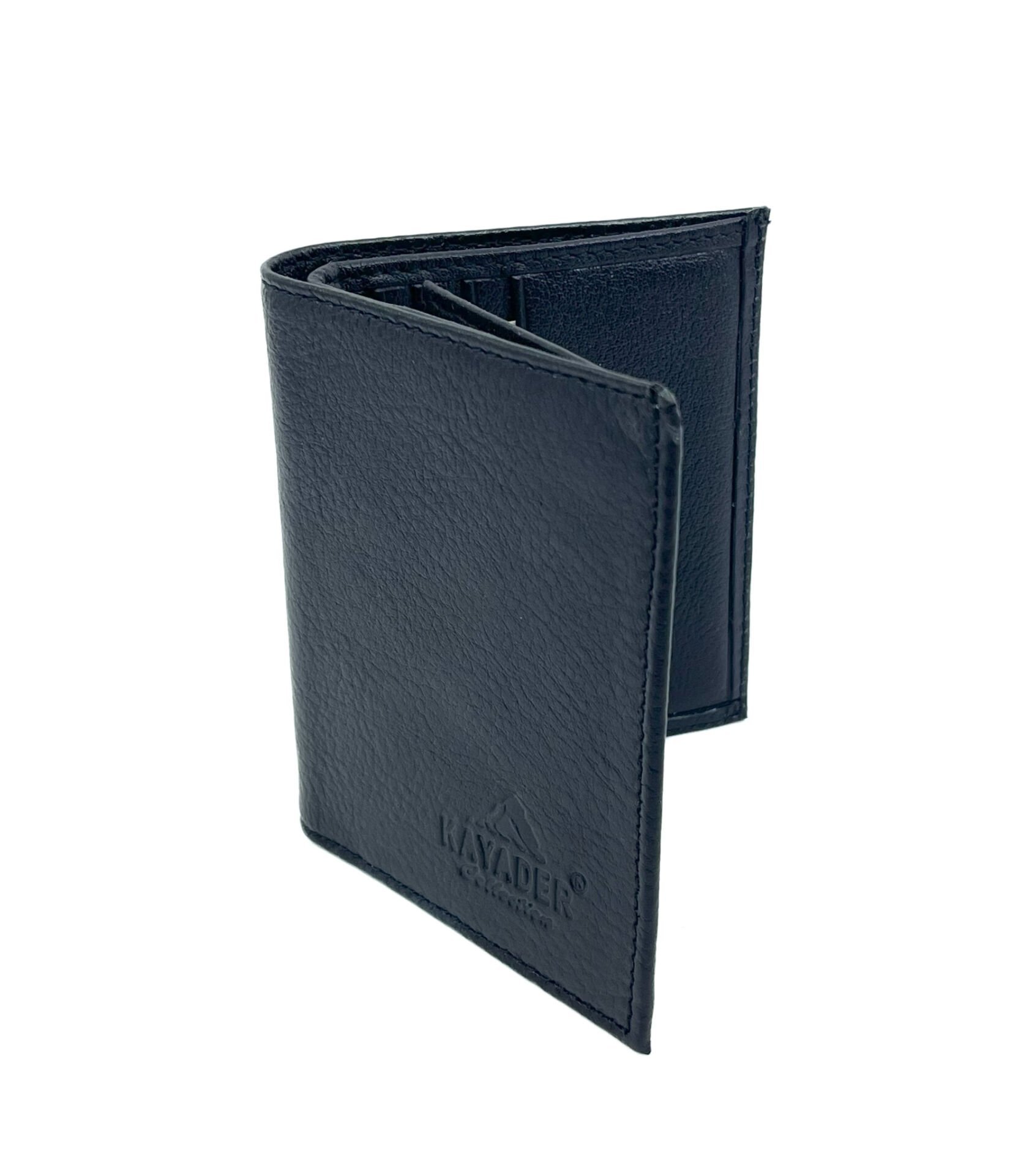 Kayader Hakiki Deri Cüzdan - Siyah 001