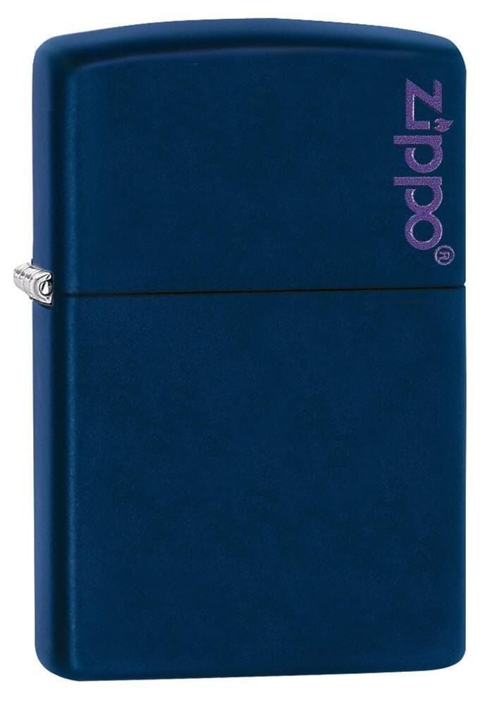 Zippo Matte Dark Blue Design