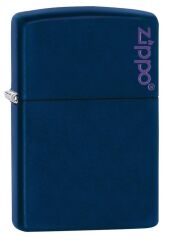Zippo Matte Dark Blue Design