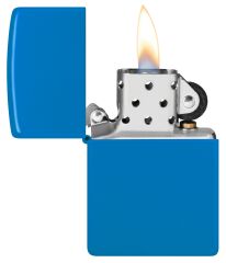 Zippo Classic Sky Blue Matte - Gök Mavi Dizayn Çakmak