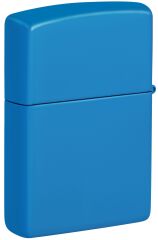 Zippo Classic Sky Blue Matte - Gök Mavi Dizayn Çakmak