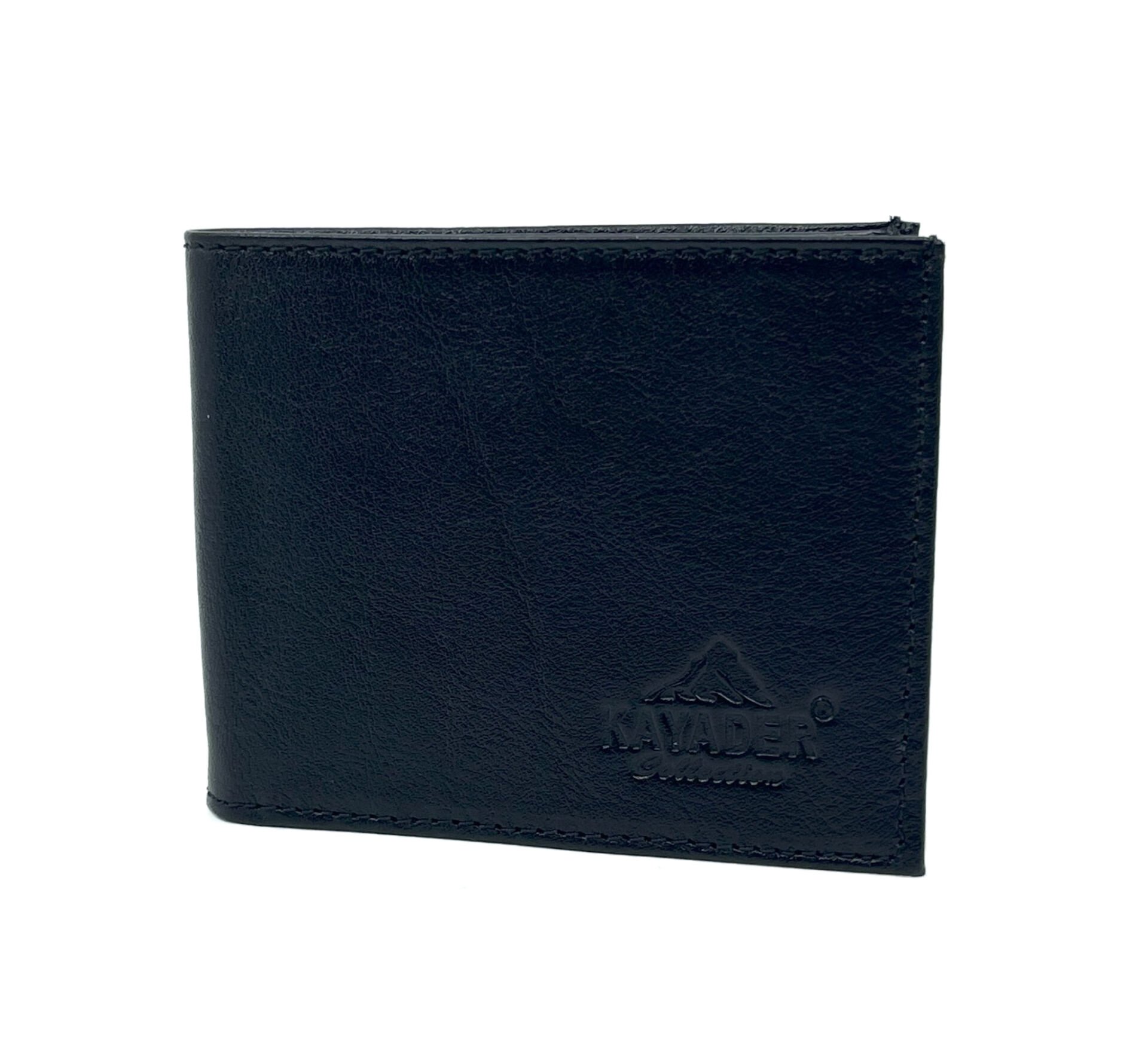 Kayader Hakiki Deri Cüzdan - Siyah 002