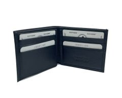 Kayader Hakiki Deri Cüzdan - Siyah 002