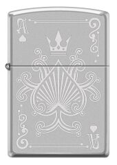 Zippo Ornate Ace Of Spades Dizayn Çakmak