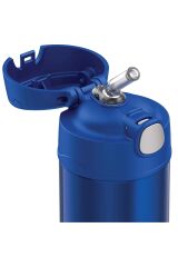 Thermos FUNtainer Pipetli Çocuk Termos 355ml (12 OZ) - Blue