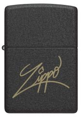 Zippo Script Logo Dizayn Çakmak