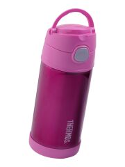 Thermos FUNtainer Pipetli Çocuk Termos 355ml (12 OZ) - Pink