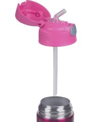 Thermos FUNtainer Pipetli Çocuk Termos 355ml (12 OZ) - Pink