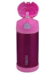 Thermos FUNtainer Pipetli Çocuk Termos 355ml (12 OZ) - Pink