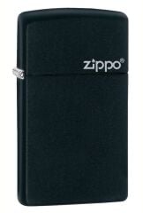 Zippo Black Matte Slim Çakmak