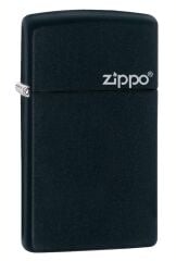 Zippo Black Matte Slim Çakmak