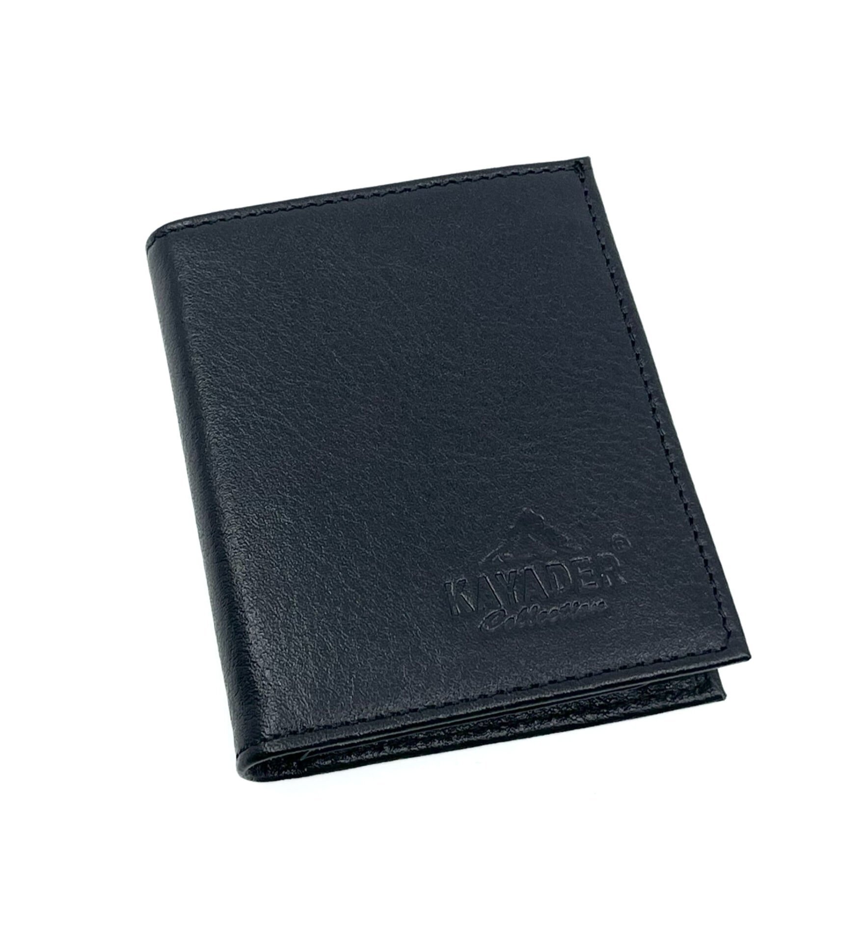 Kayader Hakiki Deri Cüzdan - Siyah 006